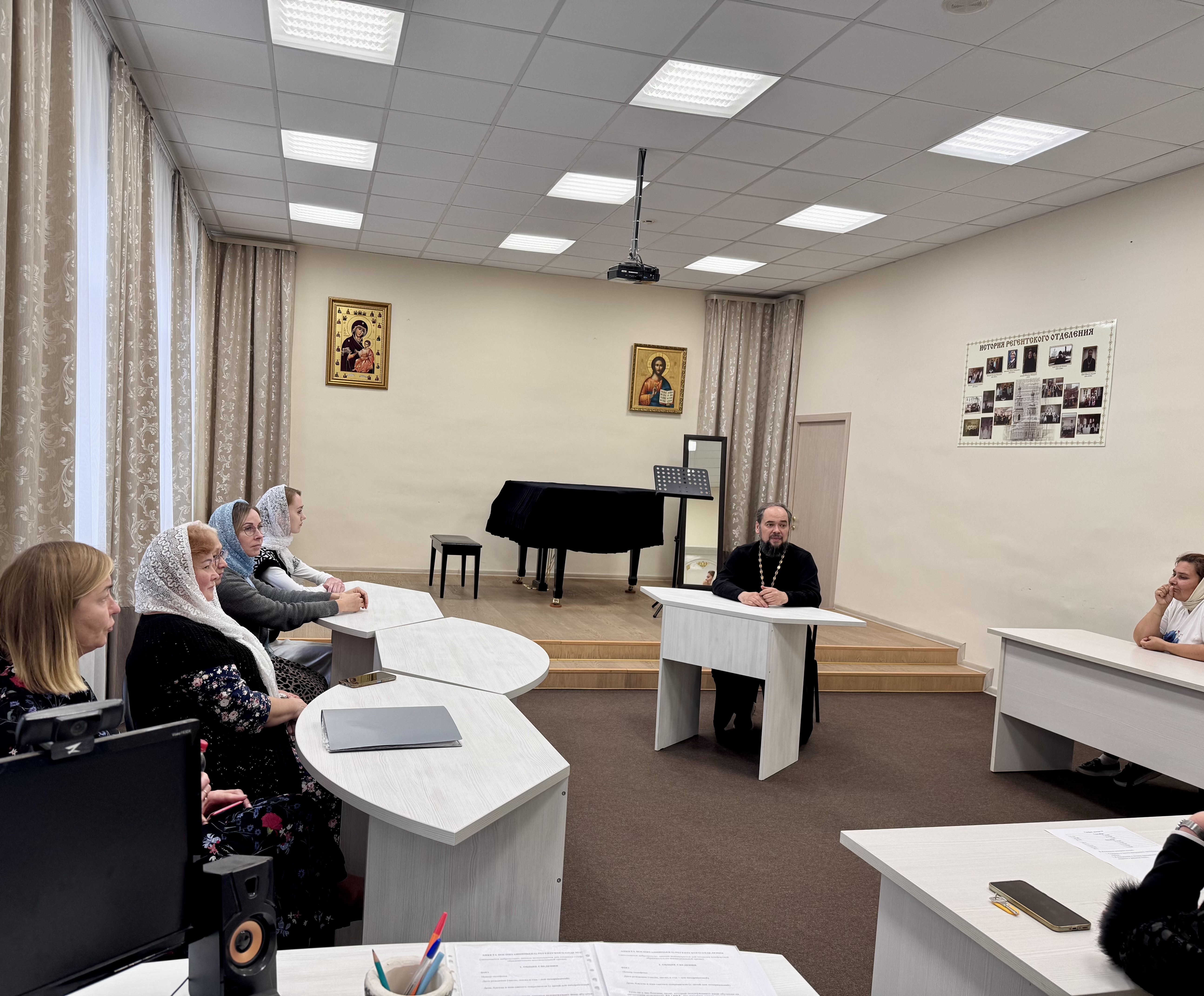 Встреча обучающихся с духовником